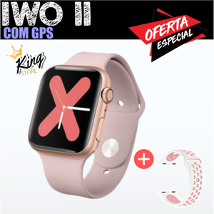 SMARTWATCH IWO 11 ÚNICO COM GPS SPORT