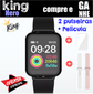 SMARTWATCH KING HERO  + 2 BRINDES GRÁTIS!