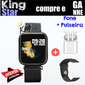 SMARTWATCH KING STAR + 2 BRINDES GRÁTIS